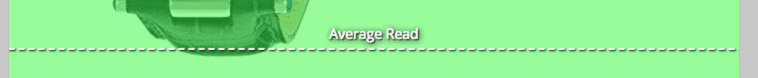 Not shown the whole page here to protect the niche, but this line is below the final piece of content and above the final CTA