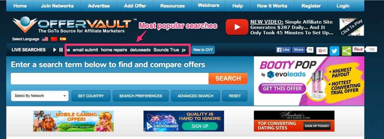 offervault popular pages