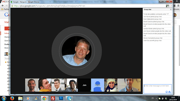 This is the west-coast timezone group. We turned off video to improve stability
