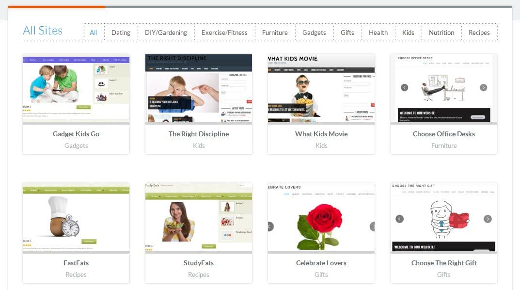 our sites